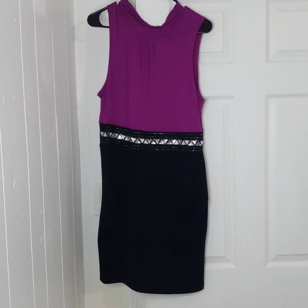 Purple dress